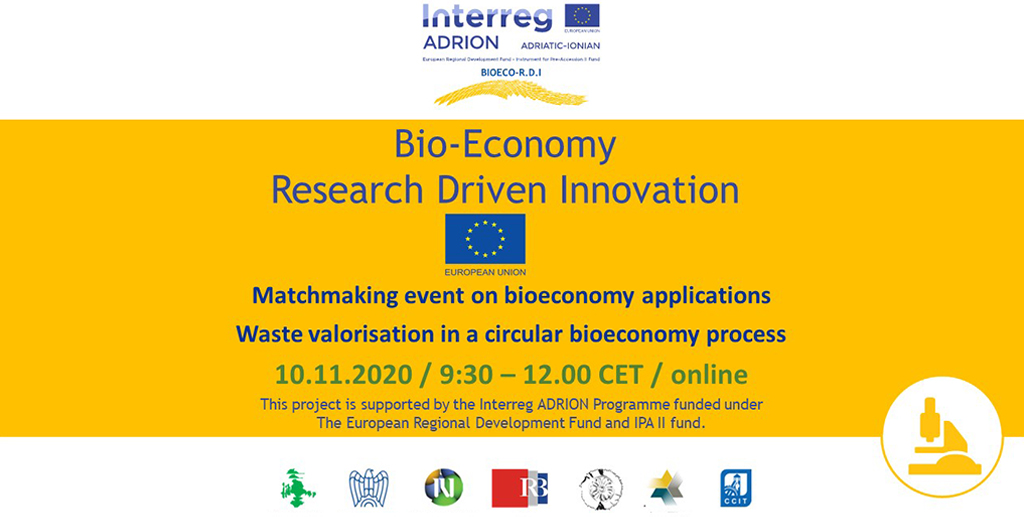 Matchmaking event on bioeconomy applications